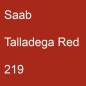 Preview: Saab, Talladega Red, 219.